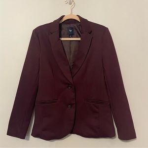 GAP Women's Burgundy Blazer